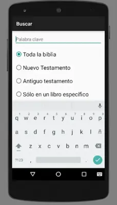 Reina-Valera Bible (Spanish) android App screenshot 0